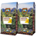 Low Acid Organic Coffee – Whole Bean Mold-Free &amp Stomach Friendly by Java Planet Sumatran Single Origin Coffee Dark Roast Smooth Full Flavored 2x1LB Bag