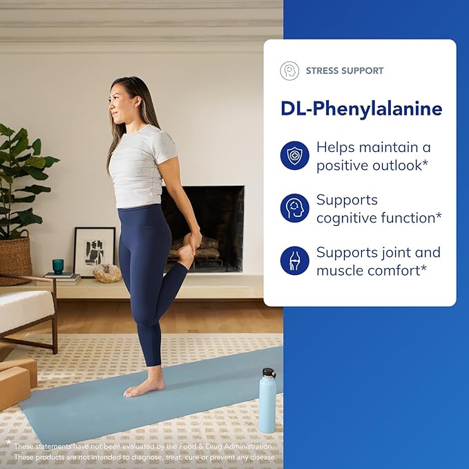 Pure Encapsulations DL-Phenylalanine | Amino Acid Supplement for Memory and Focus Joints Muscles and Cognitive Support* | 90 Capsules