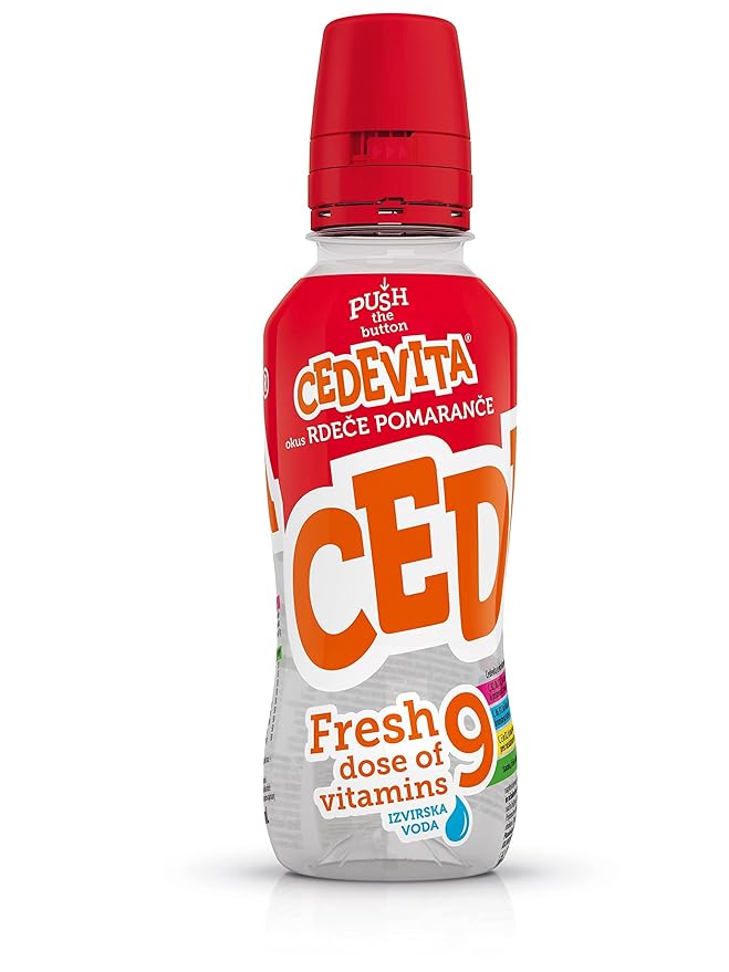 Fresh Vitamin Energy Drinks (Red Orange)