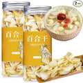 Wanhua Hall Dried lily Bulb Tea Bai He 8.5oz/240g (120g*2) Lily Bulb Pure Natural Dried Lily Buds for Cooking Chinese Sulfur-Free Food Making Porridge百合干 龙牙百合 百合