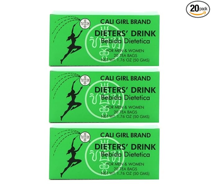 Cali Girl Brand Dieter's Tea Drink 20-Count
