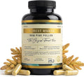 Forest Manna RAW Pine Pollen Capsules – Adaptogenic Functional Nutrition – Single Origin Pine Pollen – Vegan Gluten-Free &amp Non-GMO – 120 Capsules
