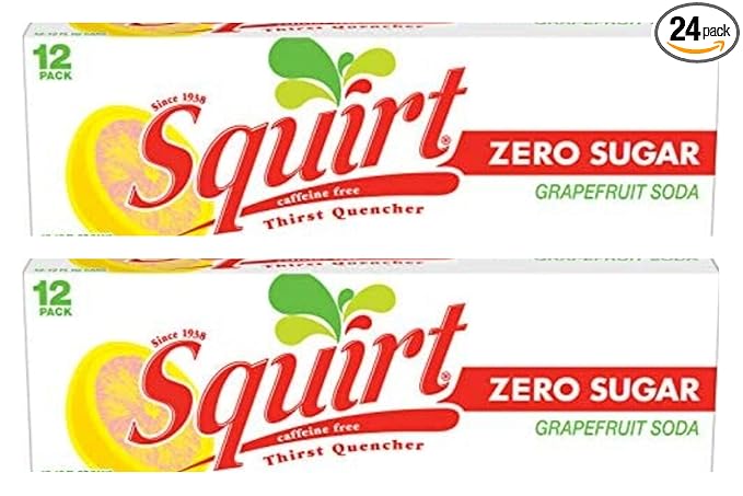 Squirt Diet Soda 12 Oz Can (Pack of 24 of Cans)