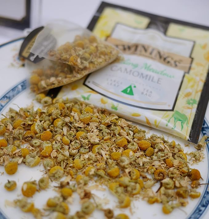 Twinings Discovery Collection Budding Meadow Camomile 30 Large Leaf Pyramid Tea Bags