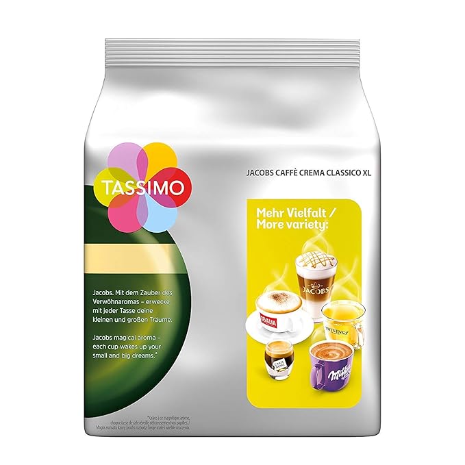 Tassimo Jacobs Caffè Crema Classico Xl (16 servings)