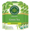 Traditional Medicinals Organic Green Tea Peppermint Herbal Tea Alleviates Digestive Discomfort (Pack of 4) - 64 Tea Bags Total