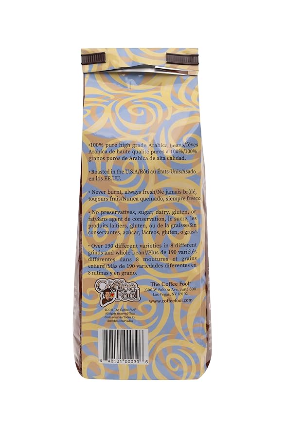 Coffee Fool's Decaf Organic Fair Trade House American (French Press)