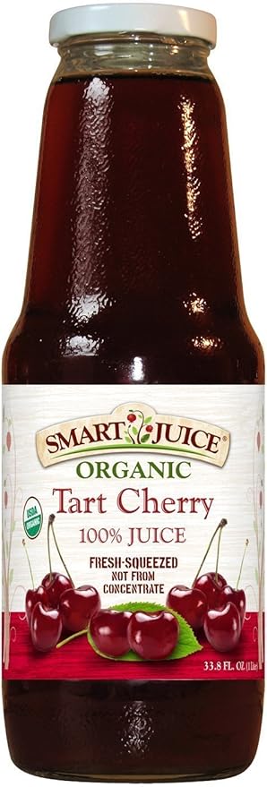 Smart Juice 100% Juice Organic Tart Cherry 33.8 Oz