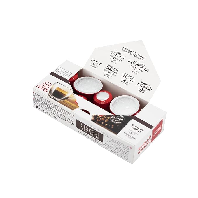 Kimbo Espresso Napoli – 100 Capsules Compatible with Nespresso Original | 10 Packs of 10 | Dark Roasting | Intensity 10/13 | Rich and Persistent Aroma