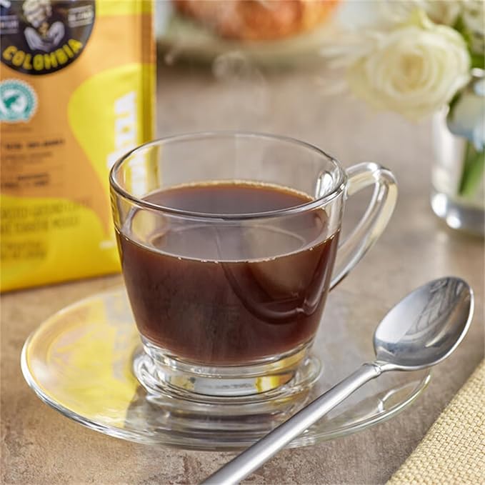 Tierra! Colombia Coarse Ground Coffee 8 oz. - 6/Pieces WS-110LVCCOLMGR-NPF