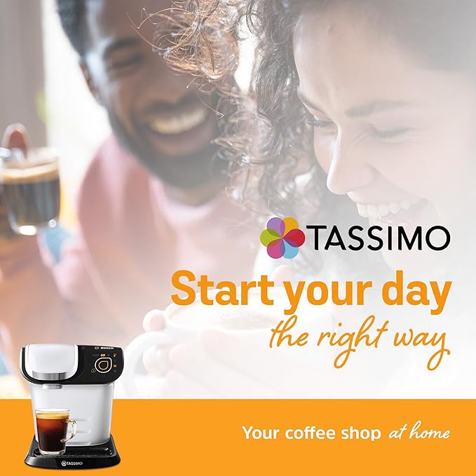 TASSIMO Costa Americano 16 T DISCs (Pack of 5 Total 80 T DISCs) white and red