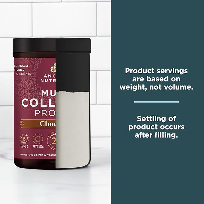 Ancient Nutrition Multi Collagen Peptides Protein Powder Cold Brew 40 Servings + Multi Collagen Peptides Protein Powder Chocolate 40 Servings