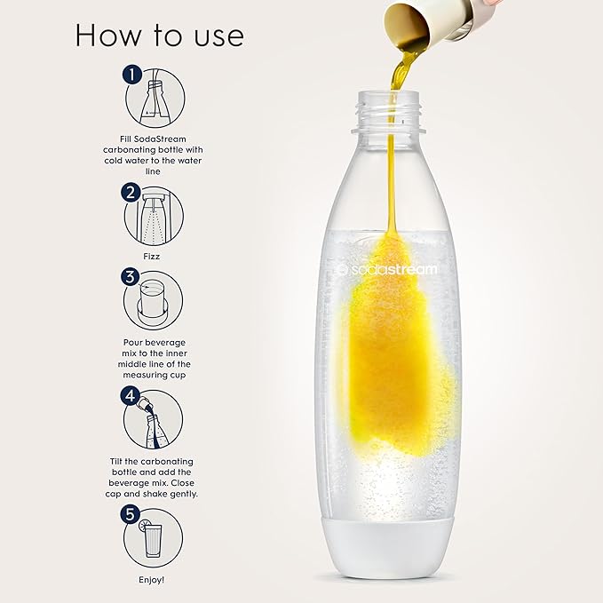 SodaStream SodaStream Zero Lemonade Drink Mix 14.9 Fl Oz (Pack of 4)