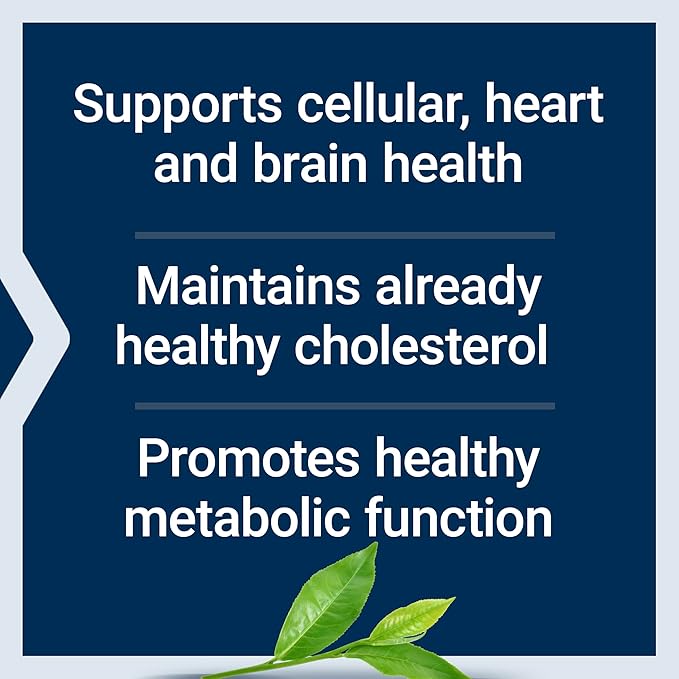 Life Extension Lightly Caffeinated Mega Green Tea Extract Camellia sinensis Extract with Concentrated EGCG polyphenol Content Gluten-Free Non-GMO Vegetarian 100 Capsules