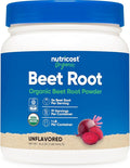 Nutricost Organic Beet Root Powder 1 LB - Vegan Superfood Certified USDA Organic