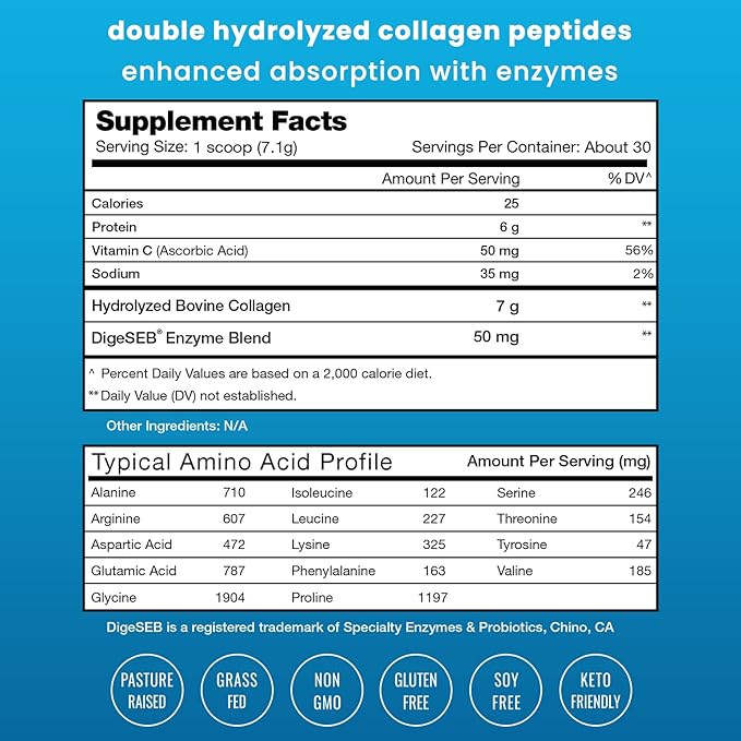 NutraChamps Super Greens Powder and Collagen Peptides Powder Bundle