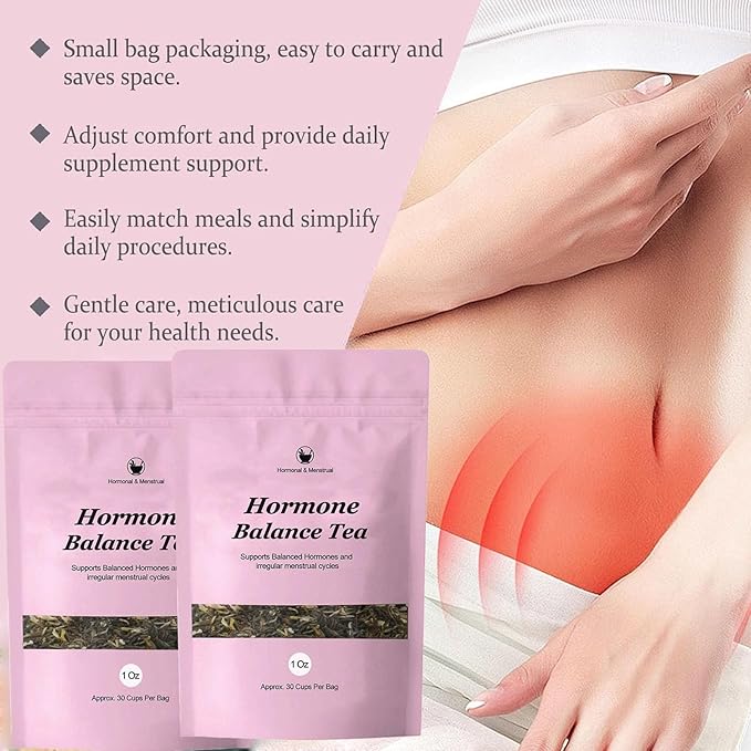 Hormone Balance Tea Hormone Balance for Women Organic Healthy Cycle Herbal Tea Loose Leaves 1 Count