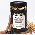 Better Alt Gold+ Shilajit Gummies | with Ashwagandha Safed MusliShilajit Resin &amp Ginger |Helps Boost Energy &amp Improves Stamina |1-Month Dietary Supplement|60 Gummies