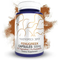 Nootropics Depot Fenugreek Extract Capsules | 500mg | 60 ct | 3% Trigonelline 1% Protodioscin | Trigonella foenum-graecum | Mood Fitness &amp Metabolic Function