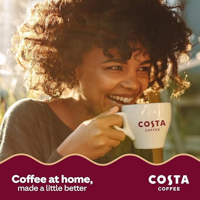 Costa Bold Colombian Single Origin Aluminium Coffee Pods (Pack of 10 Total 100 Coffee Capsules)