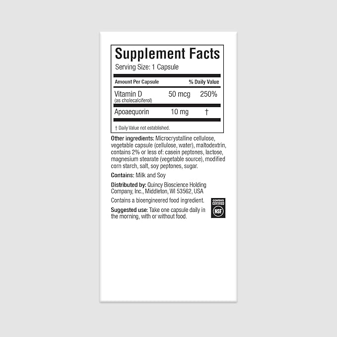 Prevagen Regular Strength - 60 Capsules (2 Month Supply) | Formulated for Your Brain | 10mg of Apoaequorin Plus Vitamin D3 with 7-Day Pill Minder