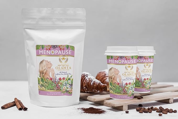 Generic MENOPAUSE HERBAL TEA - Licorice Root Menopause Harmony Tea Digestive Support &amp Hormone Balance - 2 Packs