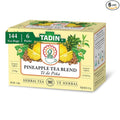 Tadin Pineapple Herbal Tea Contains Caffeine Individually Wrapped Tea Bags Best Hot or Iced 24 Tea Bags Per Box Pack of 6