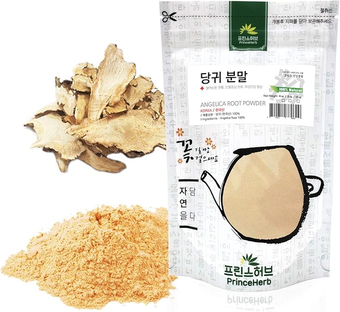 [Medicinal Korean Herbal Powder] 100% Natural Angelica Root Powder 당귀분말 (4oz)
