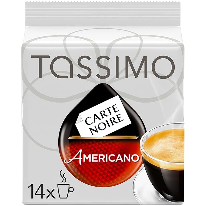 Tassimo Carte Noire Americano Coffee Single Serve T-Discs 14 T-Discs 114G
