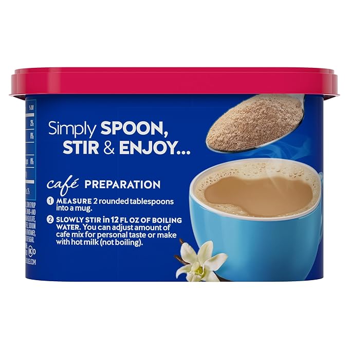 Maxwell House International Sugar-Free French Vanilla Café-Style Instant Coffee Beverage Mix 4.3 oz. Canister