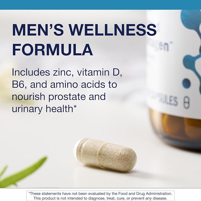 Metagenics Concentrated Ultra Prostagen - Prostate &amp Urinary Health with Saw Palmetto Stinging Nettle Lycopene &amp Zinc - Supports Hormonal Balance &amp Immune Health* - Non-GMO- 60 Capsules