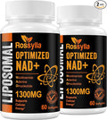 1300 MG Liposomal NAD+ Supplement | Highest Absorption | Purest NAD Supplemet to Boost NAD+ Effetively | Boosting NAD+ Supplement for Aging Defese Cellular Energy Longevity | 120 Count