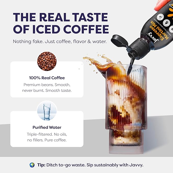 Coffee Concentrate - Limited Release Flavors - Espresso Cocktail Mix Perfect for Mocktail Instant Cold Brew Espresso with Zero Sugar 35 Servings - Espresso Martini Mix
