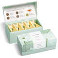 Tea Forte Premium Presentation Box Gift Set Sampler 20 Count Assorted Blends Individually Wrapped Handcrafted Pyramid Infuser Bags Lotus Tea