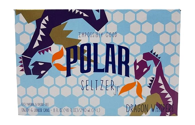 Polar Seltzer Impossibly Good Dragon Whispers 12 pk 8 oz. Cans
