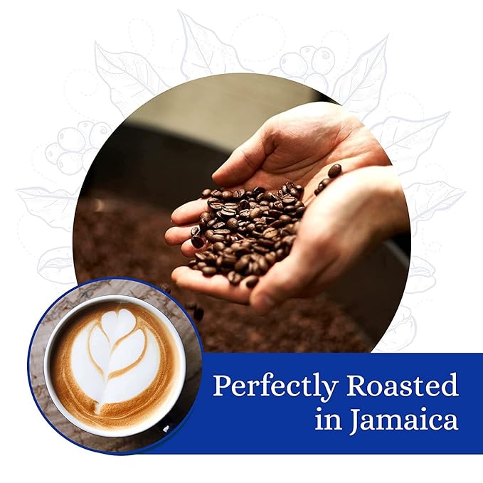 Cafe Blue 16oz Coffee (1 Pound (Pack of 1) Blue Mountain Blend Ground)