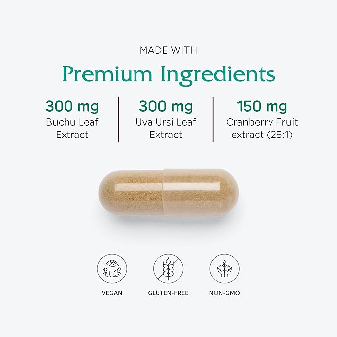 Vitanica CranStat Extra Urinary Tract Support Vegan 60 Capsules