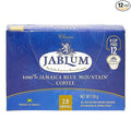 Jablum Jamaica Blue Mountain Single Serve Coffee Pods for K Cup Brewers 2.0 12 Count