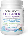 Natural Factors Total Body Collagen - Bioactive Collagen Supplement for Hair &amp Nail Growth Support - Healthy Skin Supplement with Protein Vitamin C &amp More - Unflavored 500 g (38 Servings)