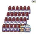 Welch's Zero Sugar Concord Grape Juice Drink 10 fl oz Plastic Bottle 24 Pack + 2 Reusable Snack Bags by KOOL8SHOP Infinite Deals