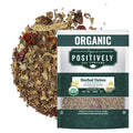 Organic Positively Tea Company Herbal Tea Refreshing Botanical Blend with Tulsi Spearmint &amp Rosehips Loose Leaf 16 Ounce