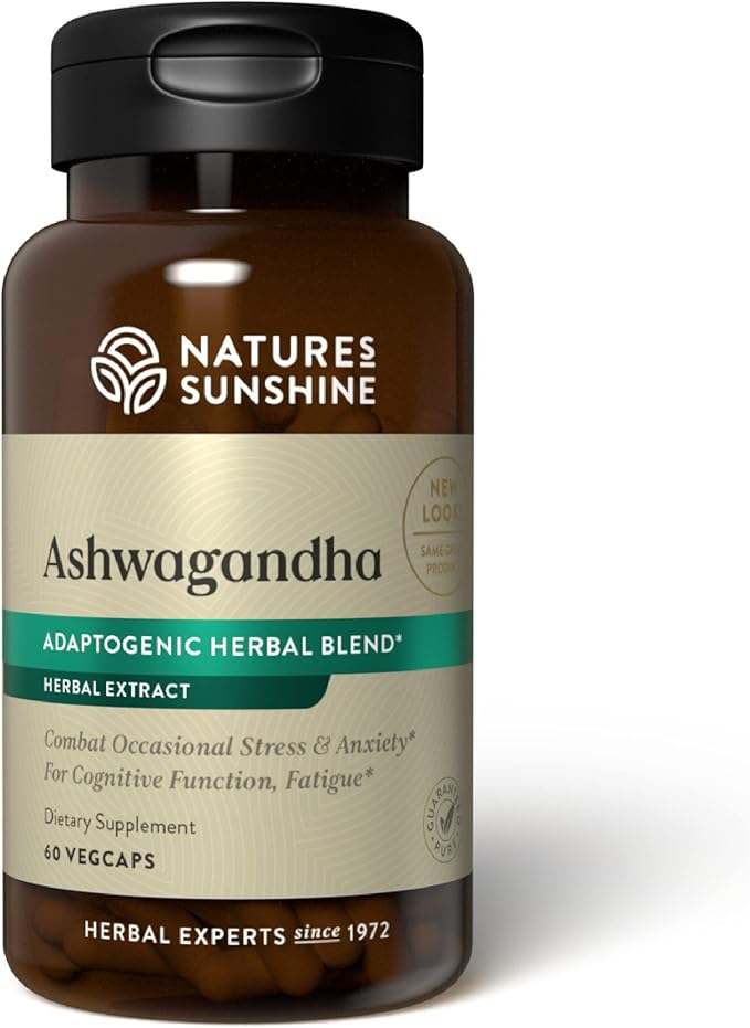 Nature's Sunshine Ashwagandha 60 VegCaps