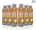 ALLWELLO Organic Cold Pressed Lemonade Gluten Free Non-GMO No Preservatives No Sugar Added (Half Iced Tea Half Lemonade Blend 6 Pack)