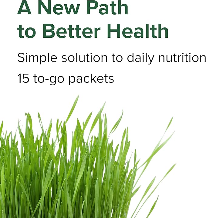 Vibrant Health Green Vibrance Packets Travel-Friendly Vegan Superfood Powder 15 Packets