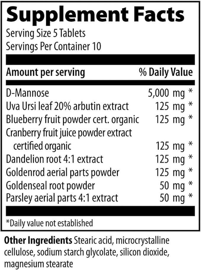Vibrant Health U.T. Vibrance Crisis Intervention for Urinary Tract Health 50 Tablets