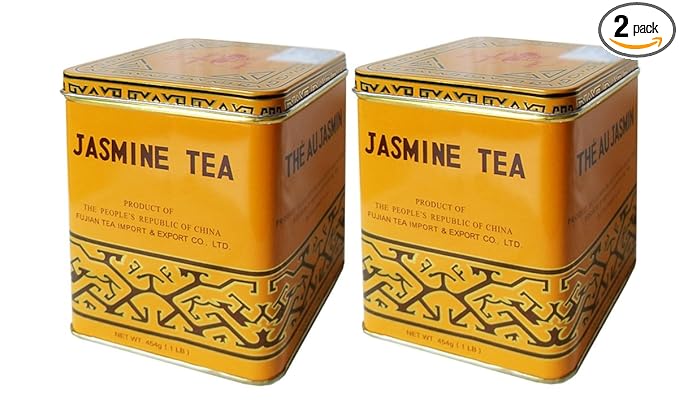 Sunflower 1033 Jasmine Green Tea - All Natural Restaurant Favorite Tea Large (2-pack)