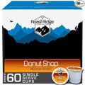 Roast Ridge Single Serve Coffee Pods for K-Cup Brewers Medium Roast Donut Shop 60 Count