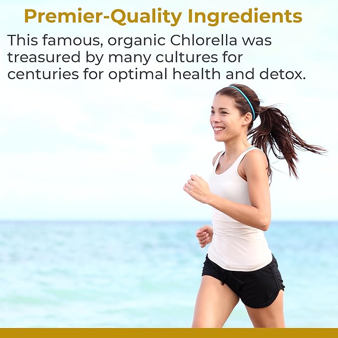 Premier Research Labs Medi Chlorella-FX - Chlorella Capsules Chlorophyll Capsules Organic Pills for Women &amp Men Chlorophyll Supplement - 120 Vegetarian Capsules