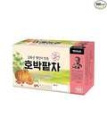Ssanggye Pumpkin &amp Red Bean Korean Tea 100 Tea Bags (1.0g) Bulk Size Premium Herbal Hot Cold 4 Seasons Daily Drink Soft Savory Sweet Nutty Taste Soothing Asian Oriental Herb Caffeine Free