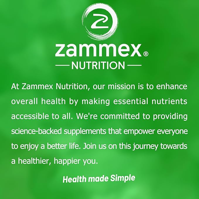 Zammex Bone Broth Plus Superfood Protein Powder (Turmeric Flavor) 8g Hydrolyzed Protein with Vitamin D for Healthy Skin Nails Hair Joints &amp DigestionNon-GMO (30 Servings)